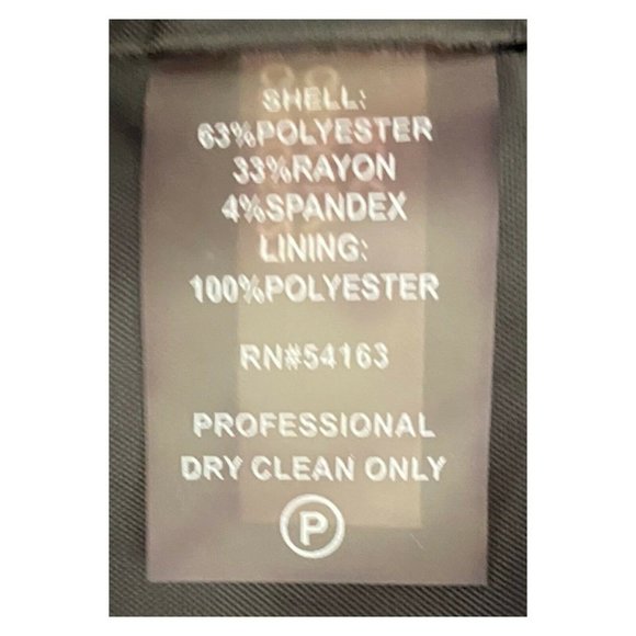 Calvin Klein Sleeveless Pearl Embellished Neckline Black Sheath Dress Size 14W - Picture 9 of 9